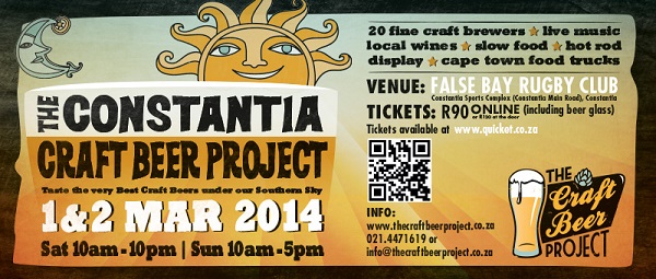 Win Tickets to the Constantia Craft Beer Festival 2014