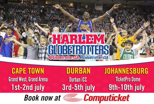 Harlem Globetrotters Are Coming to Cape Town