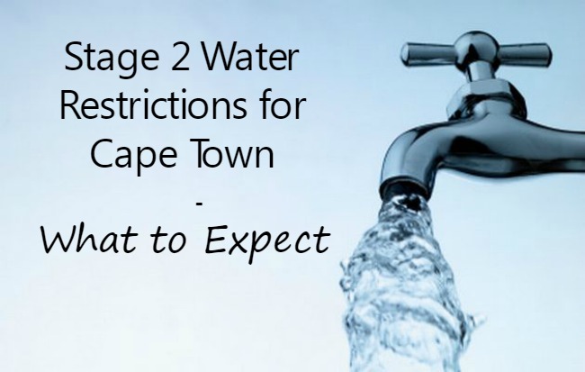 Cape Town Water Restrictions Are Here