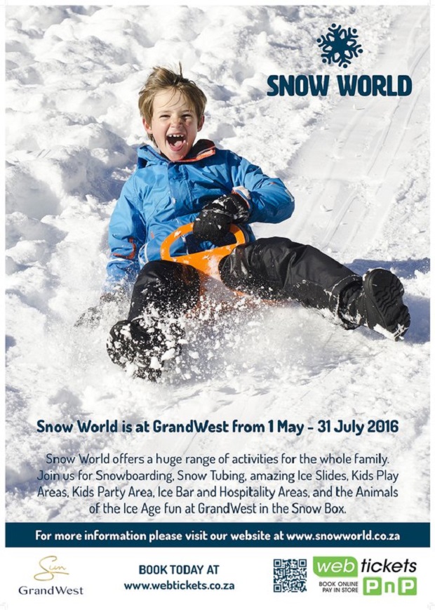 Things to do in Cape Town This Winter: Snow World @ GrandWest