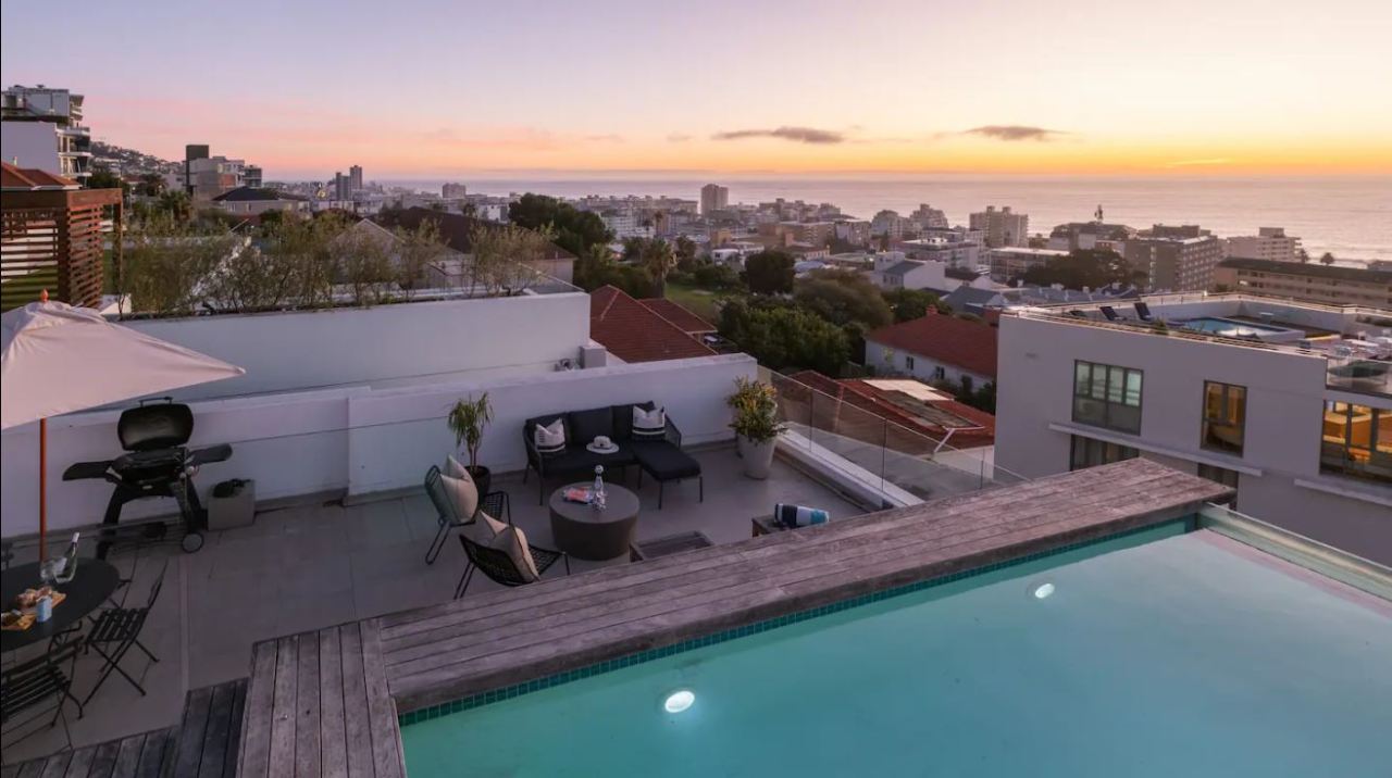 Image showcasing Industrial apartment penthouse modern luxury view