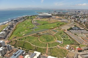 Green Point Park and the Stadium off of Somerset Road