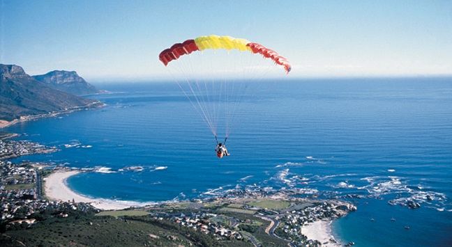 paragliding in Cape Town