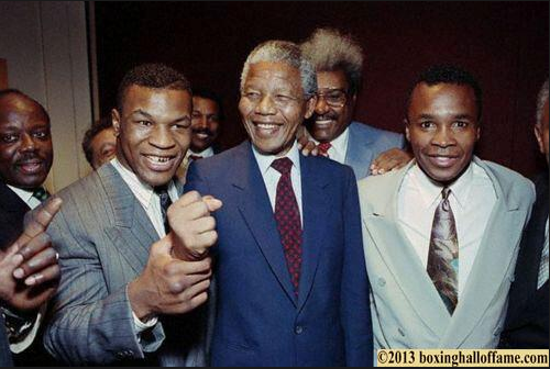 Mike Tyson's Twitter tribute: "I'm hearing about Nelson Mandela's death while on African soil in Oran, Algeria"