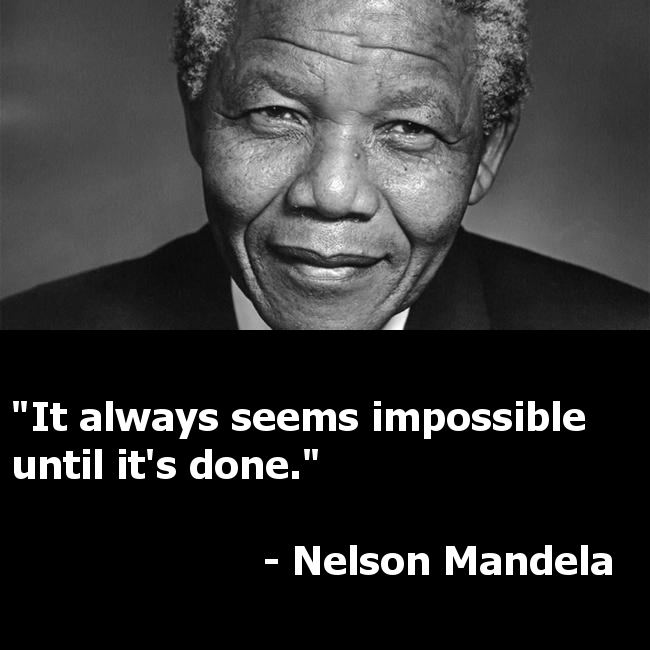 Nelson Mandela Day, 18 July!