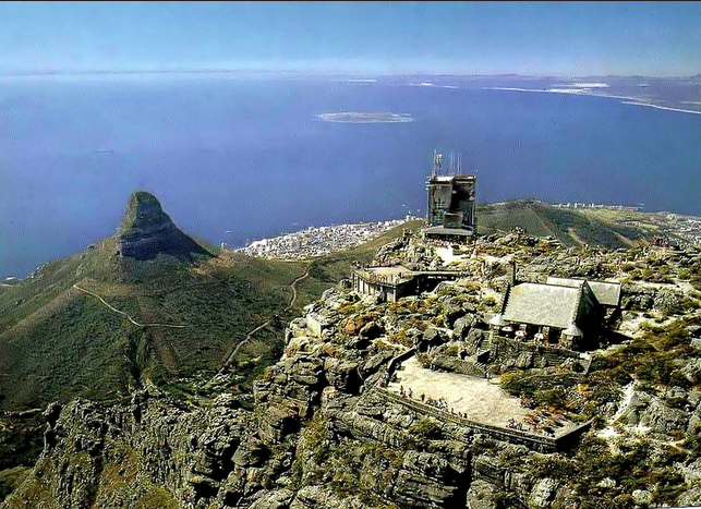 The top of Table Mountain circa 1978!