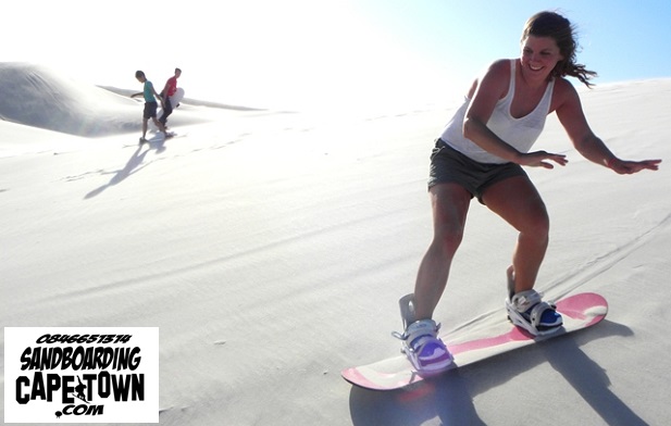 Sandboarding in Cape Town