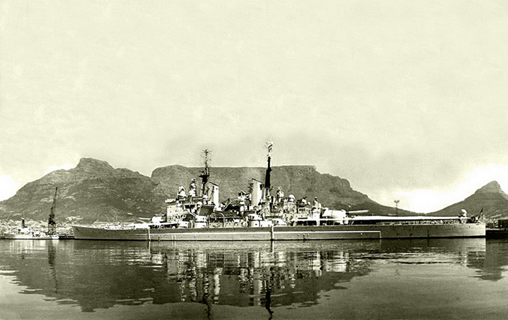 Blast from the past - HMS Vanguard 1947.