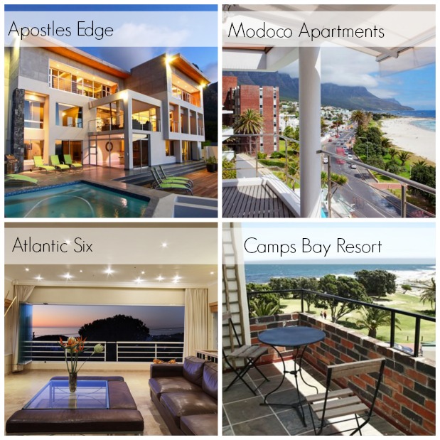 Camps Bay villas and apartments