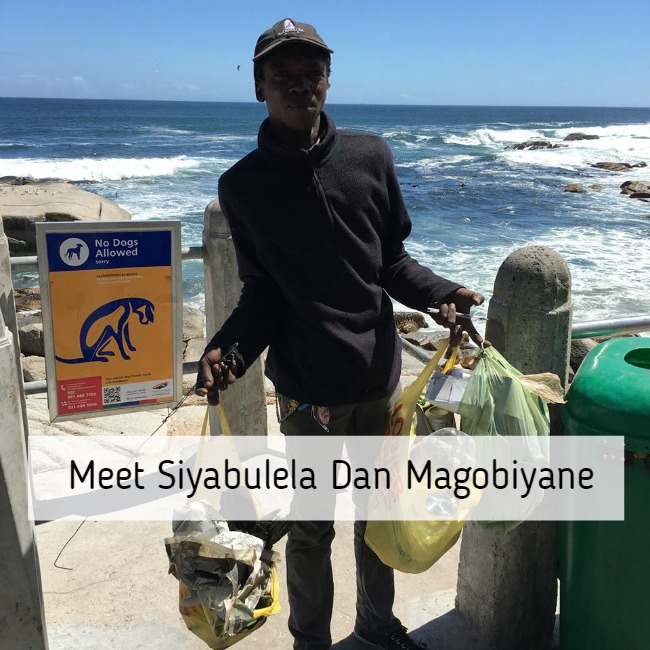 Homeless Man Cleans Up Cape Town Beach