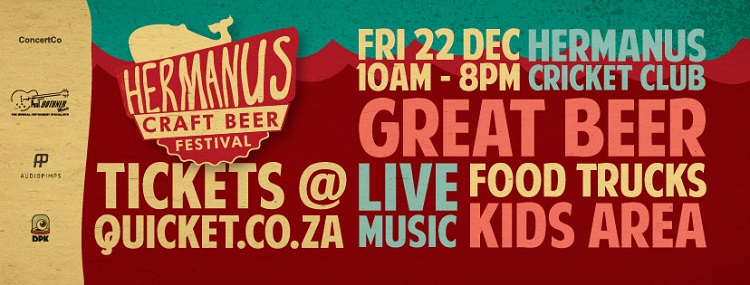 8 Best Things to do in Cape Town This Weekend — 22 - 24 December 2017 - Hermanus Craft Beer Festival