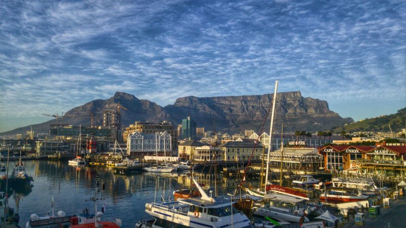 Christmas in Cape Town.