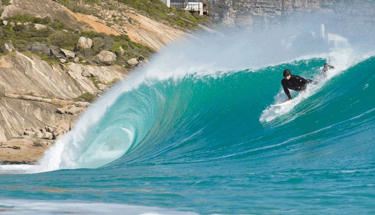 surf spots in Cape Town