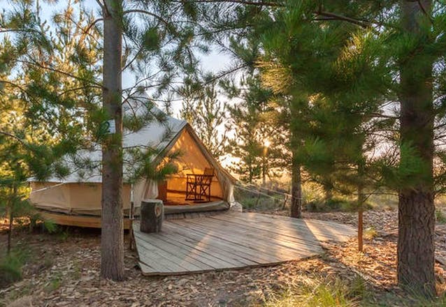 glamping experience