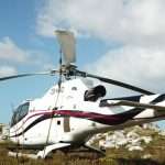 Private helicopter flight