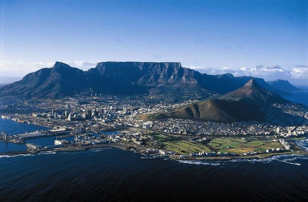 A birds-eye view of the Cape Coastline - cape town holiday homes never looked so good.