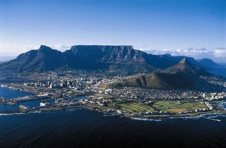 A birds-eye view of the Cape Coastline - cape town holiday homes never looked so good.