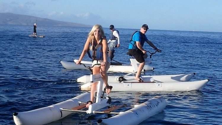 Water bike adventure in Cape Town