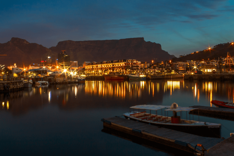 Cape Town after dark