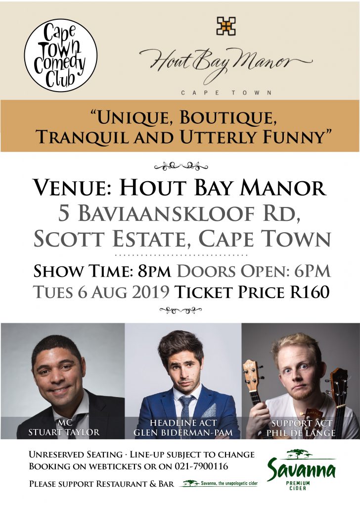 events in Cape Town this August