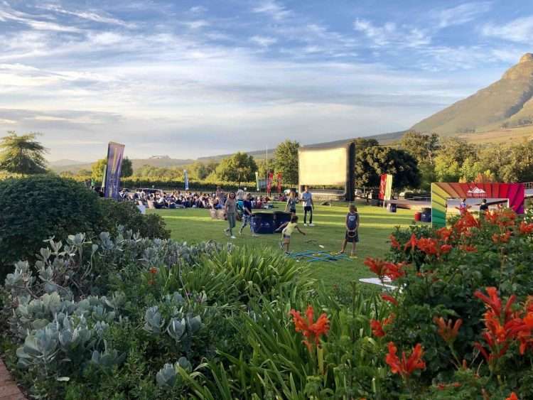 est outdoor movie experience in Cape Town