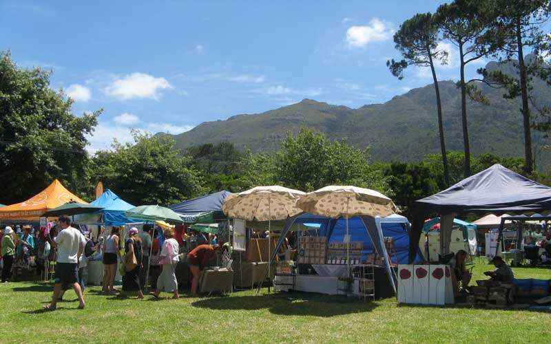 Christmas shopping in Cape Town