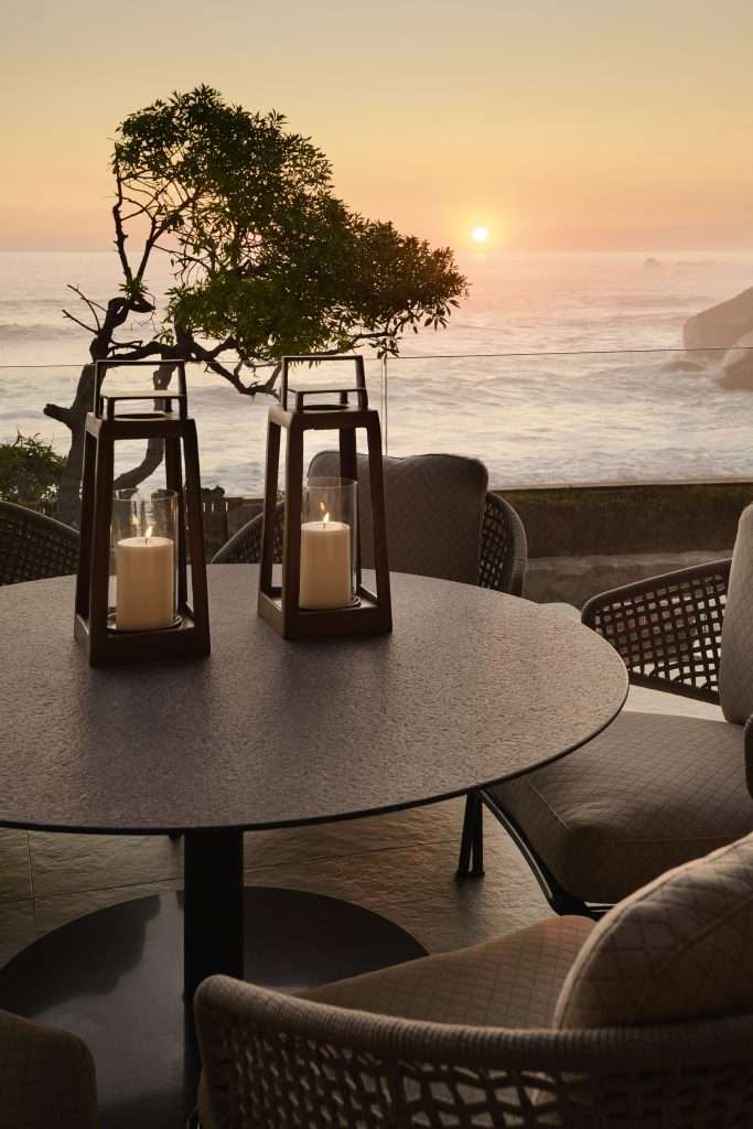 Nalu Villa, Glen Beach, Cape Town, South Africa. Client: Zambezi Crescent. Interior Designer & Stylist: Jena Gradwell. Photographer: Mark Williams.