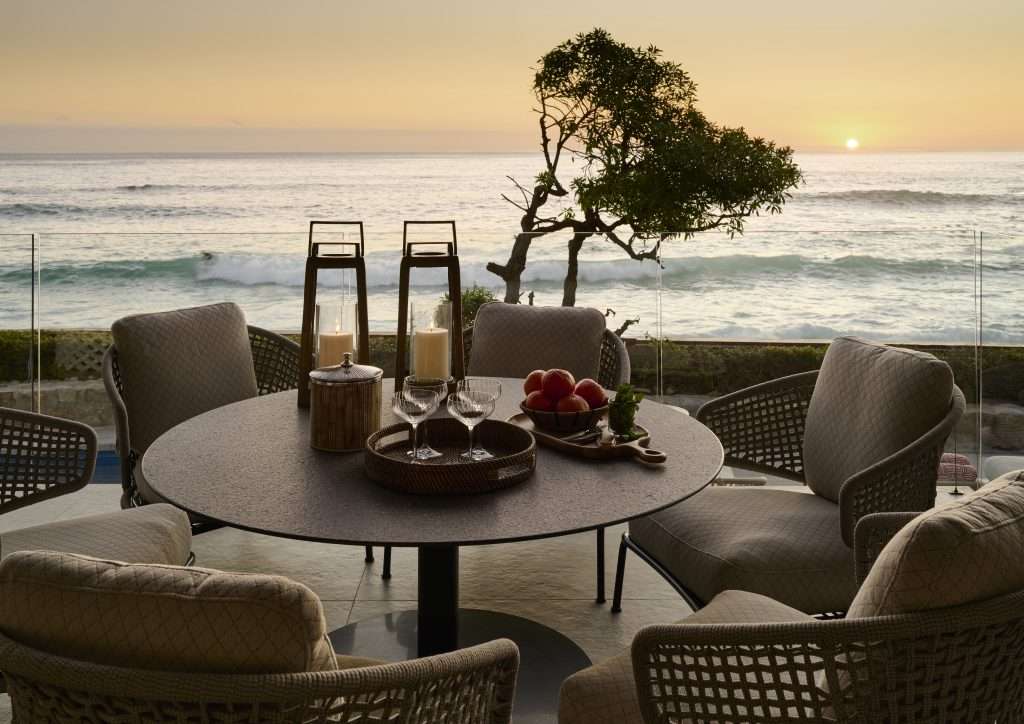 Nalu Villa, Glen Beach, Cape Town, South Africa. Client: Zambezi Crescent. Interior Designer & Stylist: Jena Gradwell. Photographer: Mark Williams.