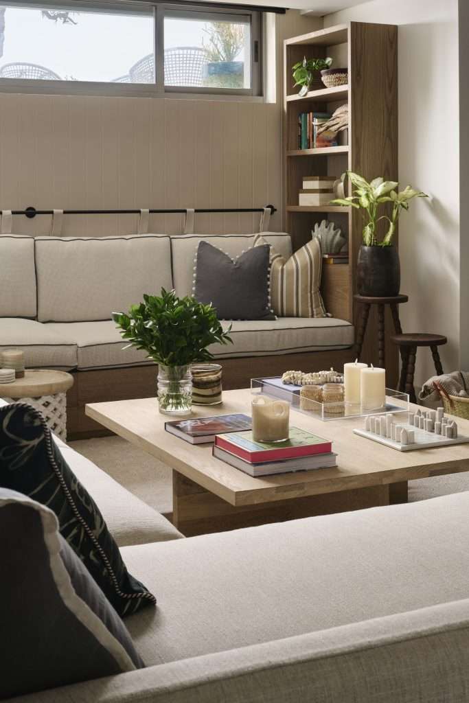Nalu Villa, Glen Beach, Cape Town, South Africa. Client: Zambezi Crescent. Interior Designer & Stylist: Jena Gradwell. Photographer: Mark Williams.