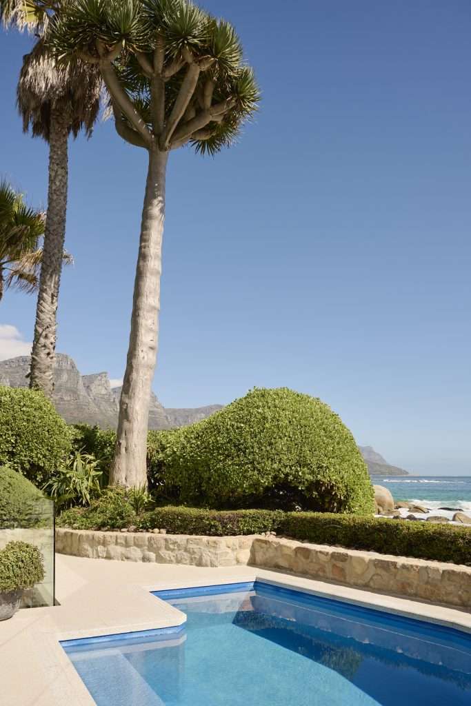 Nalu Villa, Glen Beach, Cape Town, South Africa. Client: Zambezi Crescent. Interior Designer & Stylist: Jena Gradwell. Photographer: Mark Williams.