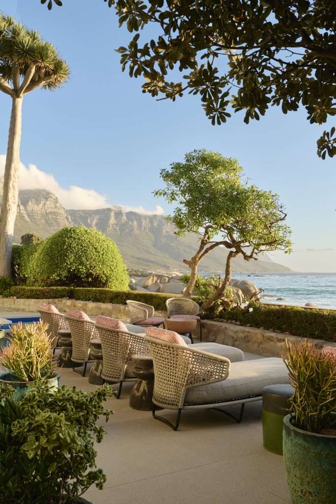 Nalu Villa, Glen Beach, Cape Town, South Africa. Client: Zambezi Crescent. Interior Designer & Stylist: Jena Gradwell. Photographer: Mark Williams.
